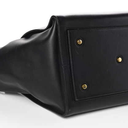 Celine Natural Calfskin Medium Tie Knot Tote Black 7 of 10