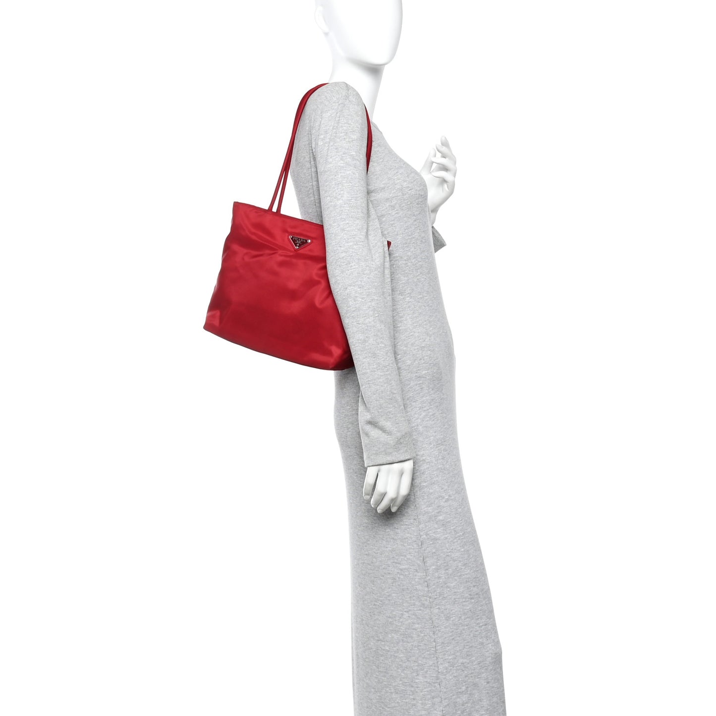Tessuto Nylon Tote Red