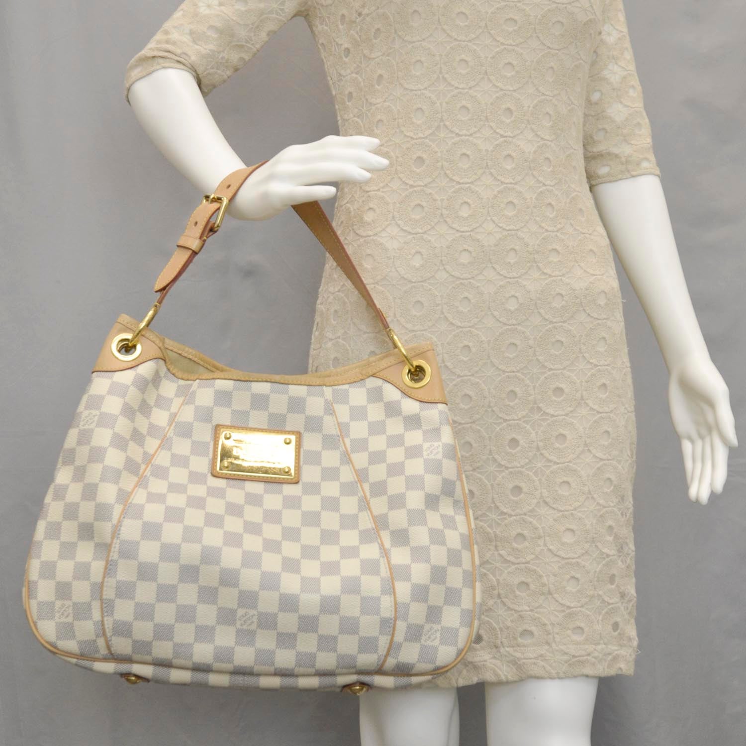 Louis Vuitton Damier Azur Galliera PM 2 of 11