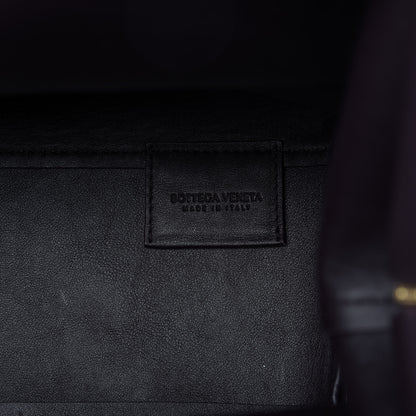 Bottega Veneta Calfskin Medium The Point Triangle Bag Grape 8 of 8