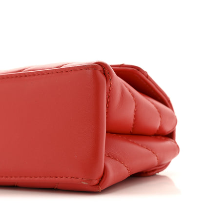 Off-White Calfskin Diagonal Quilted Jackhammer 17 Shoulder Bag Red 10 of 15