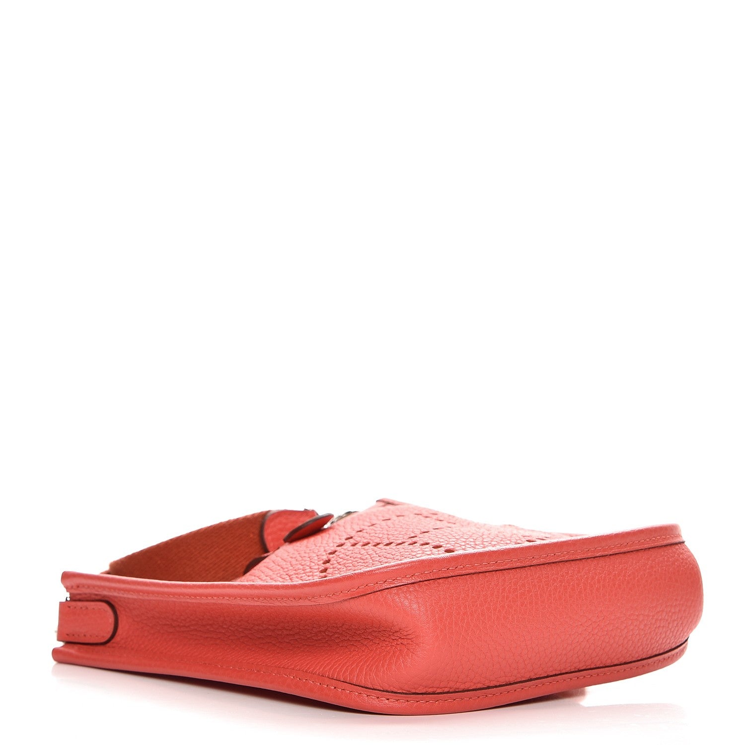 Hermes Taurillon Clemence Amazone Evelyne TPM Rouge Pivoine 4 of 7