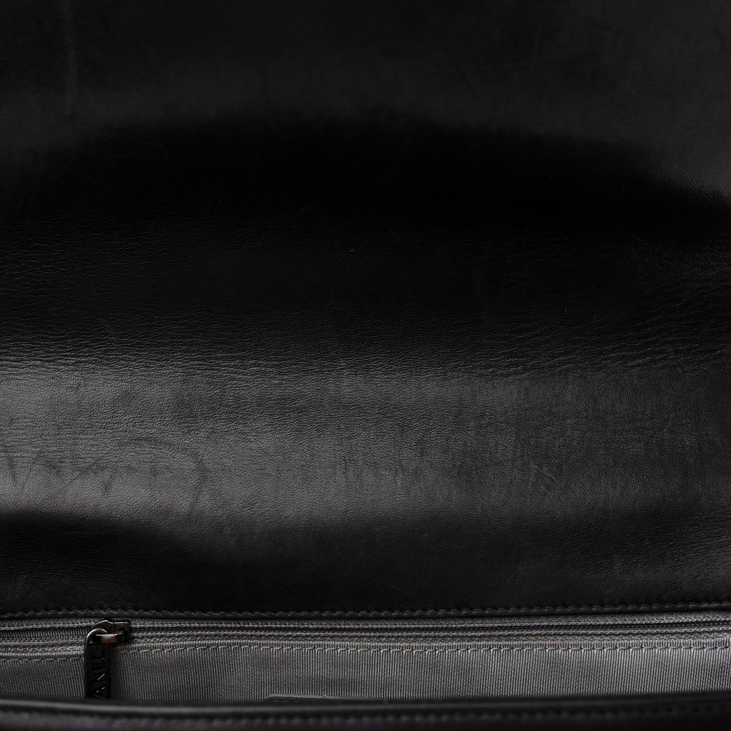 Chanel Calfskin Quilted Large Boy Flap Black 11 of 13