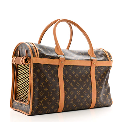 Louis Vuitton Monogram Sac Chien 50 Pet Carrier 2 of 15