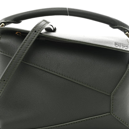 Loewe Calfskin Mini Puzzle Edge Bag Vintage Khaki 8 of 11