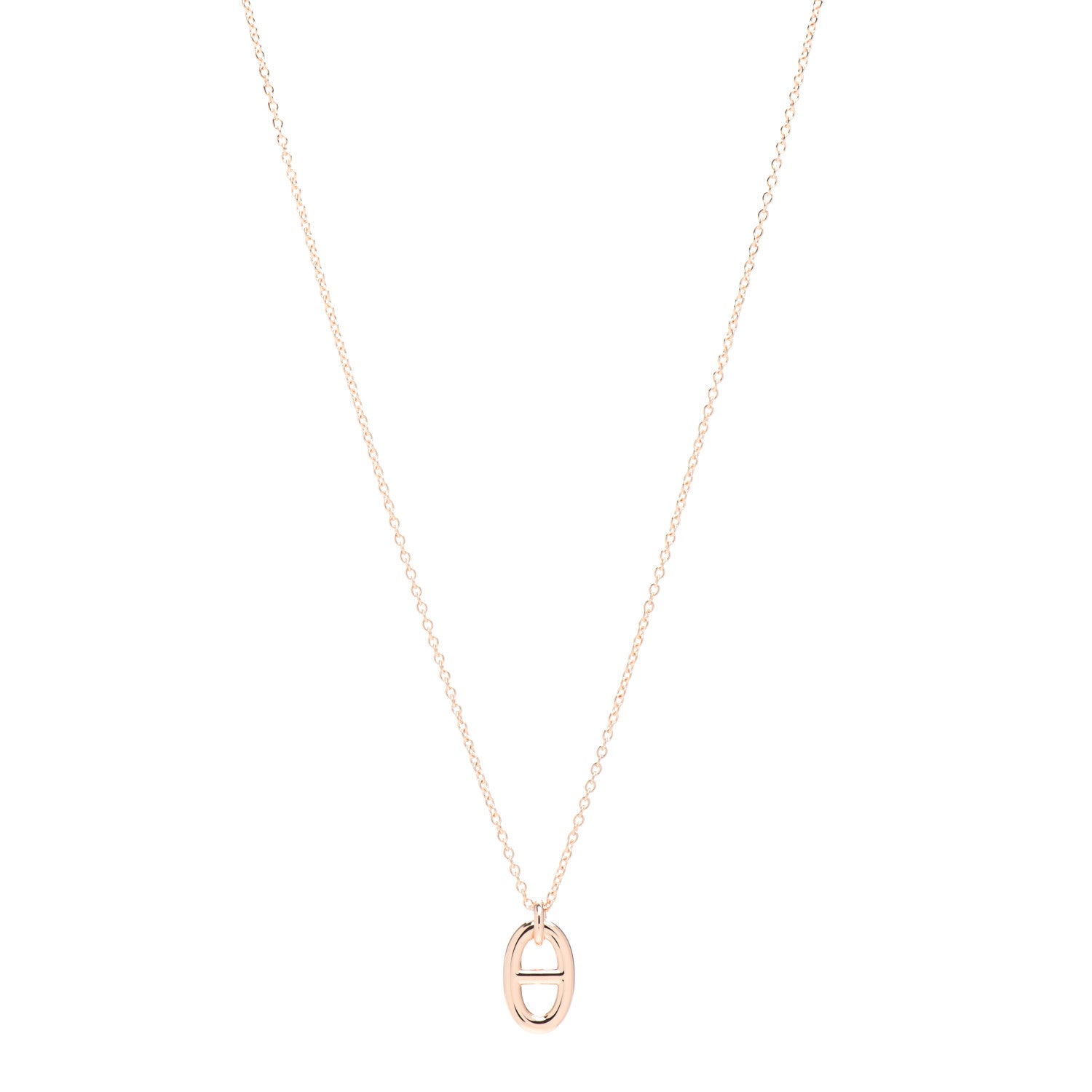 Hermes 18K Rose Gold PM Farandole Pendant Necklace 1 of 6