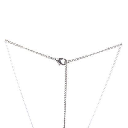 Chanel Crystal Pearl CC Lace Camellia Necklace Gold 4 of 7