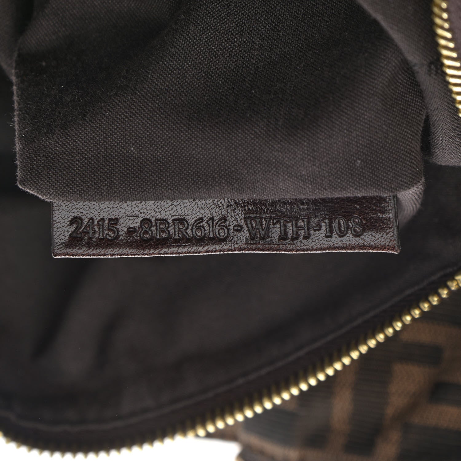 Fendi Zucca Mia Tote Tobacco 8 of 13