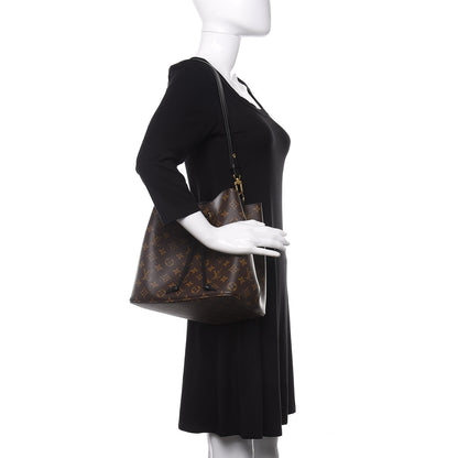 Louis Vuitton Monogram Neonoe MM Black 2 of 9
