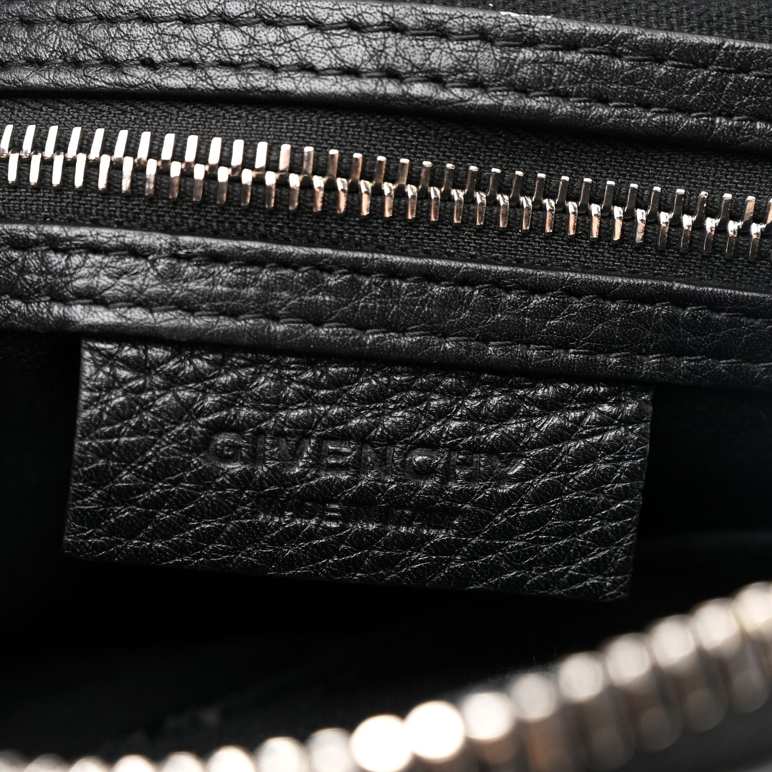 Givenchy Pebbled Calfskin Small Nightingale Black 1816051