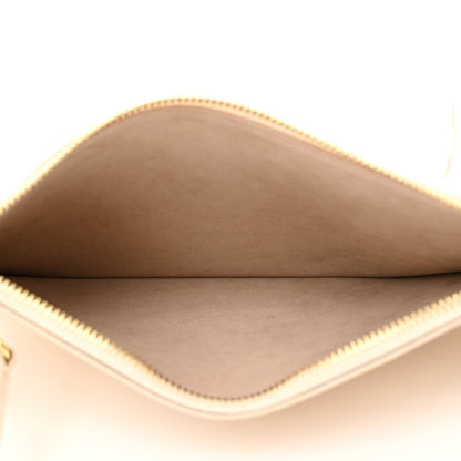 Louis Vuitton Empreinte Monogram Giant Neverfull MM Creme Rose Trianon 7 of 11