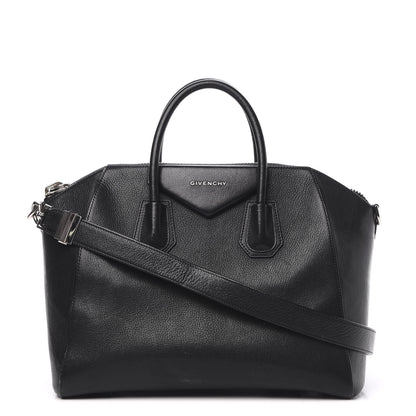 Givenchy Sugar Goatskin Medium Antigona Black 1 of 16