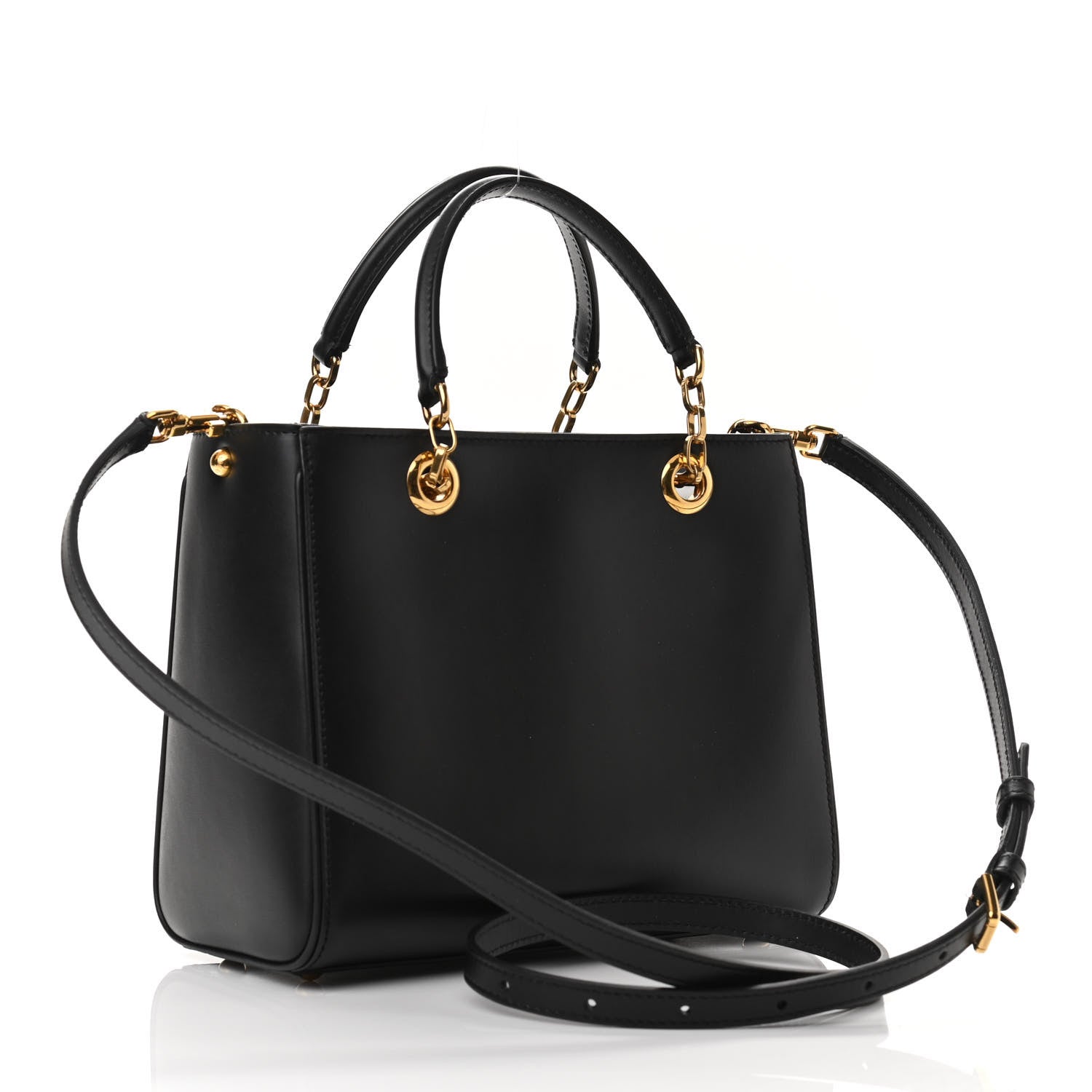 Dolce & Gabbana Nappa Large DG Girls Tote Black 3 of 11