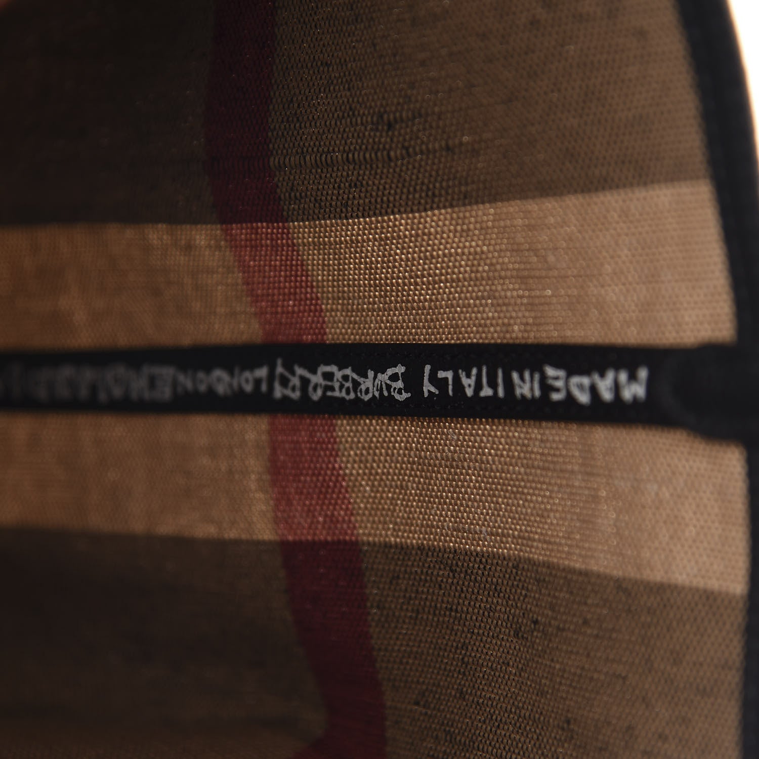 Burberry Coated Canvas Mega Check Medium Doodle Tote Black 8 of 9