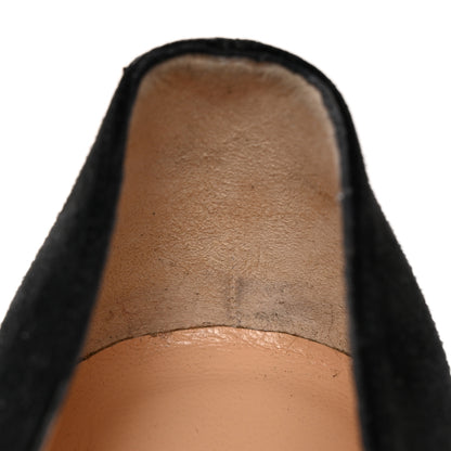 Christian Louboutin Veau Velours Bianca 140 Pumps 38.5 Black 10 of 13