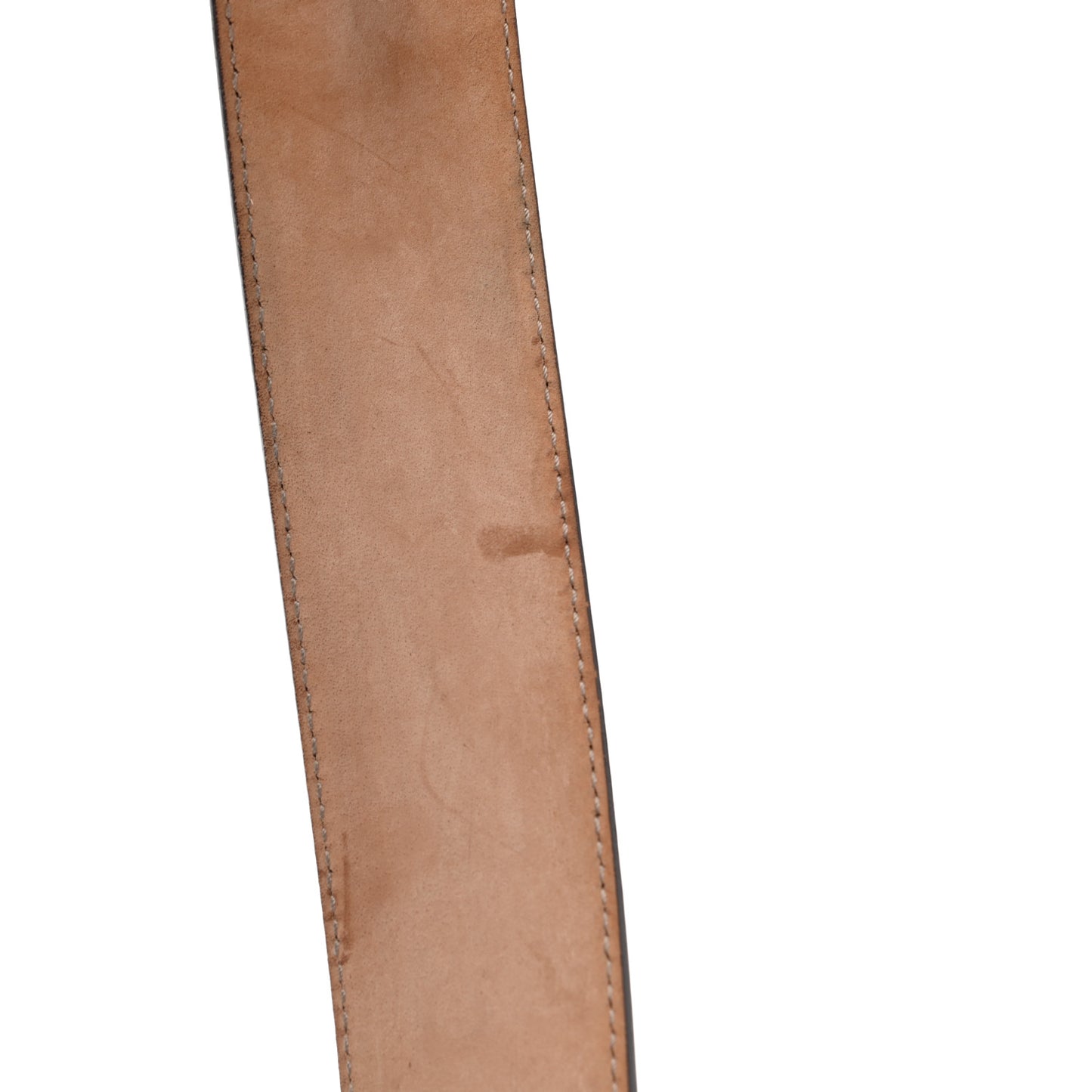 Calfskin Monogram Lovely Heart GG Belt 85 34 Beige