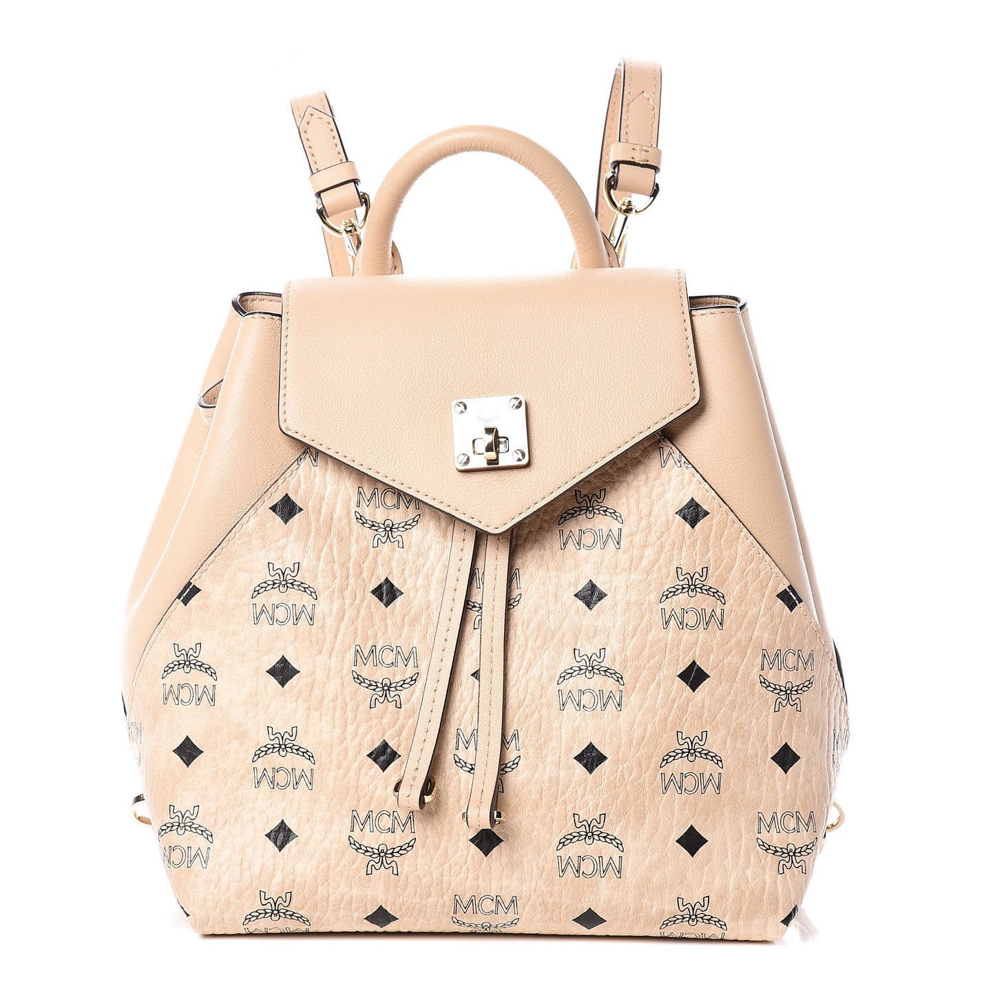 Visetos Small Essential Backpack Beige