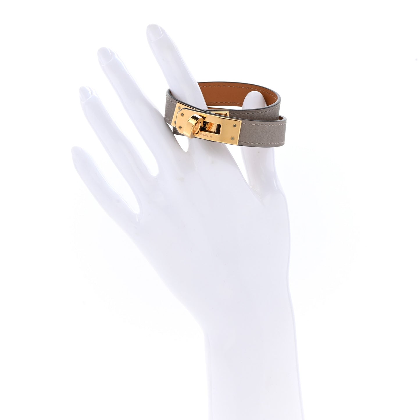 Swift Kelly Double Tour Bracelet T2 Etain