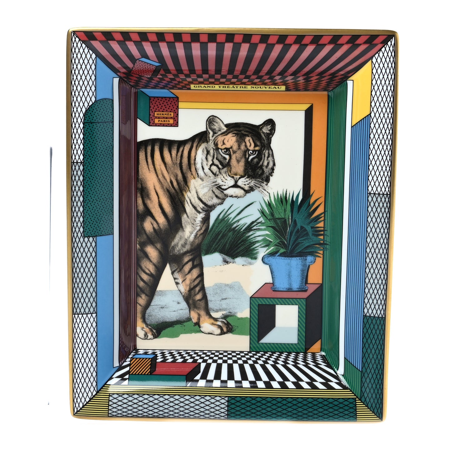Porcelain Grand Theatre Nouveau Change Tray