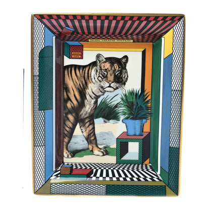 Hermes Porcelain Grand Theatre Nouveau Change Tray 1 of 5