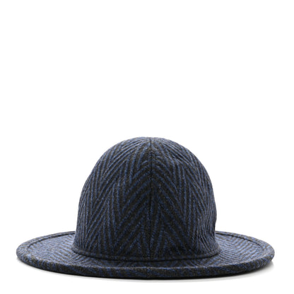 Hermes Wool Chevron Hat 57 6 of 9