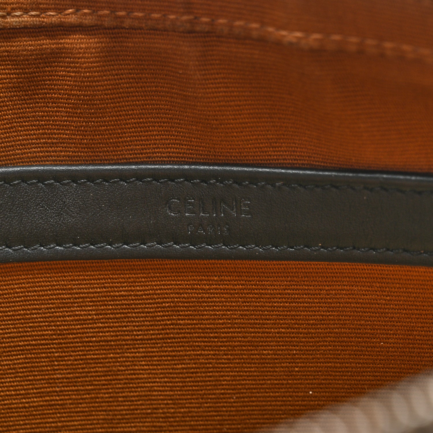 Celine Triomphe Canvas Medium Messenger Bag Black 6 of 13