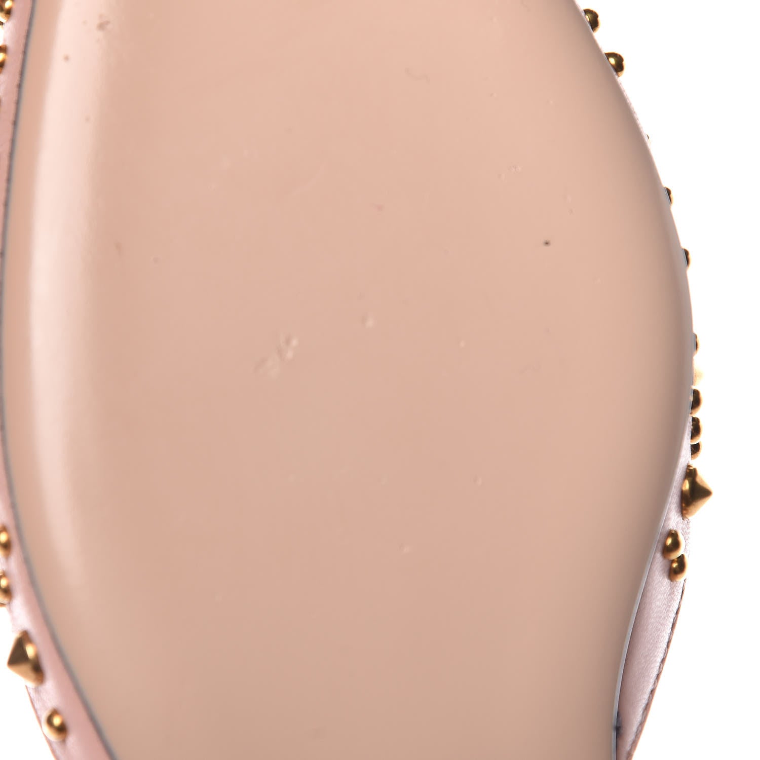 Gucci Malaga Kid Studded Pointed Toe Unia Flats 38.5 Perfect Pink 8 of 8