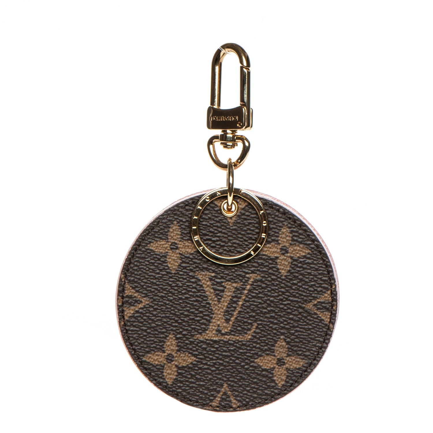Louis Vuitton Monogram LV Mirror Key Holder Rose Ballerine 1 of 5