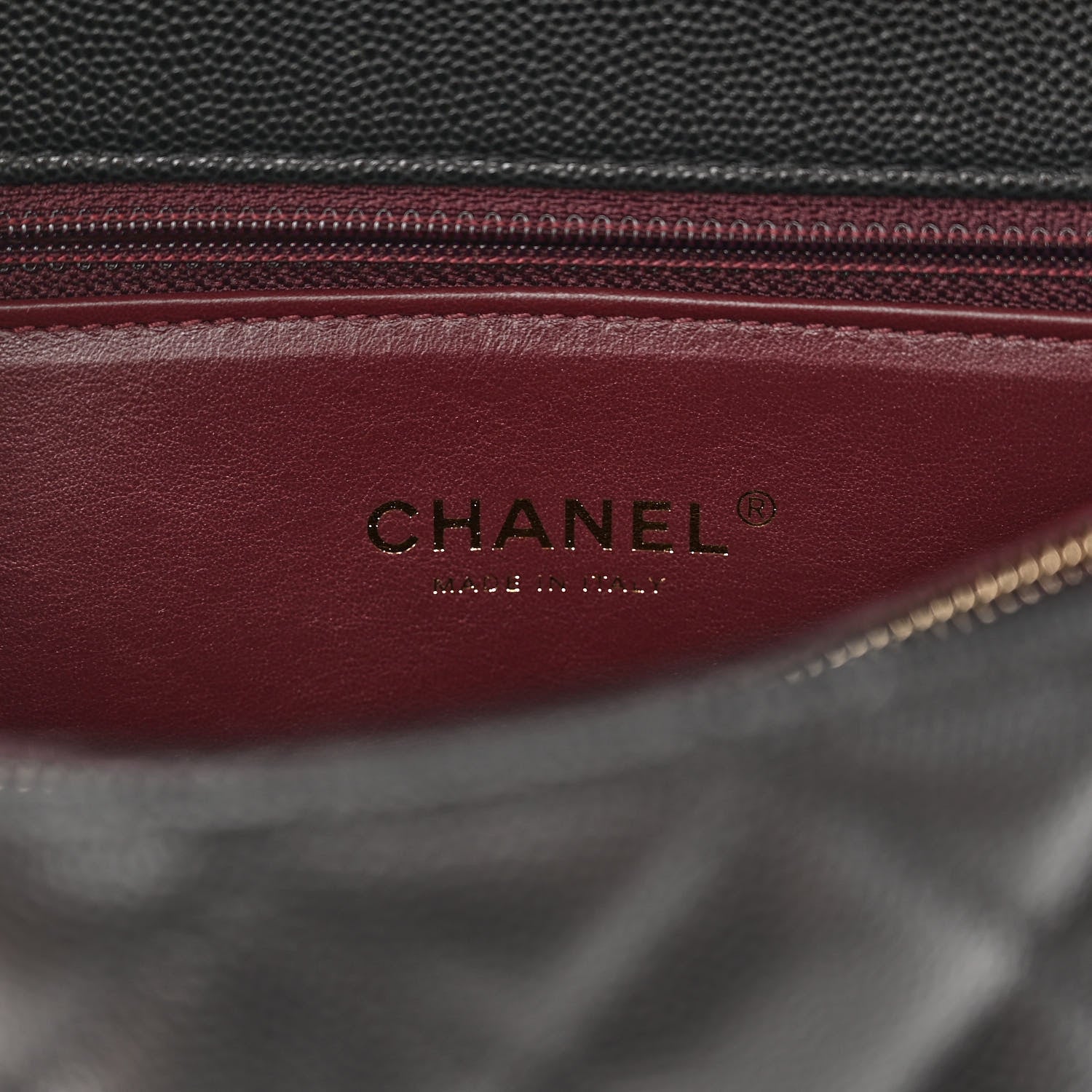 Chanel Caviar Quilted Small Coco Handle Flap Black 6 of 9