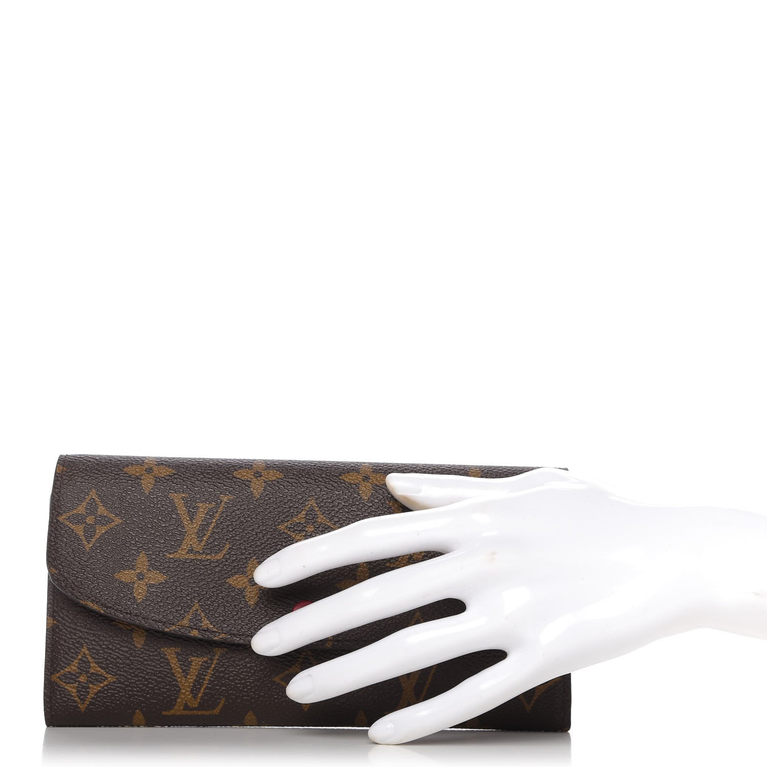 Louis Vuitton Monogram Emilie Wallet Fuchsia 2 of 7