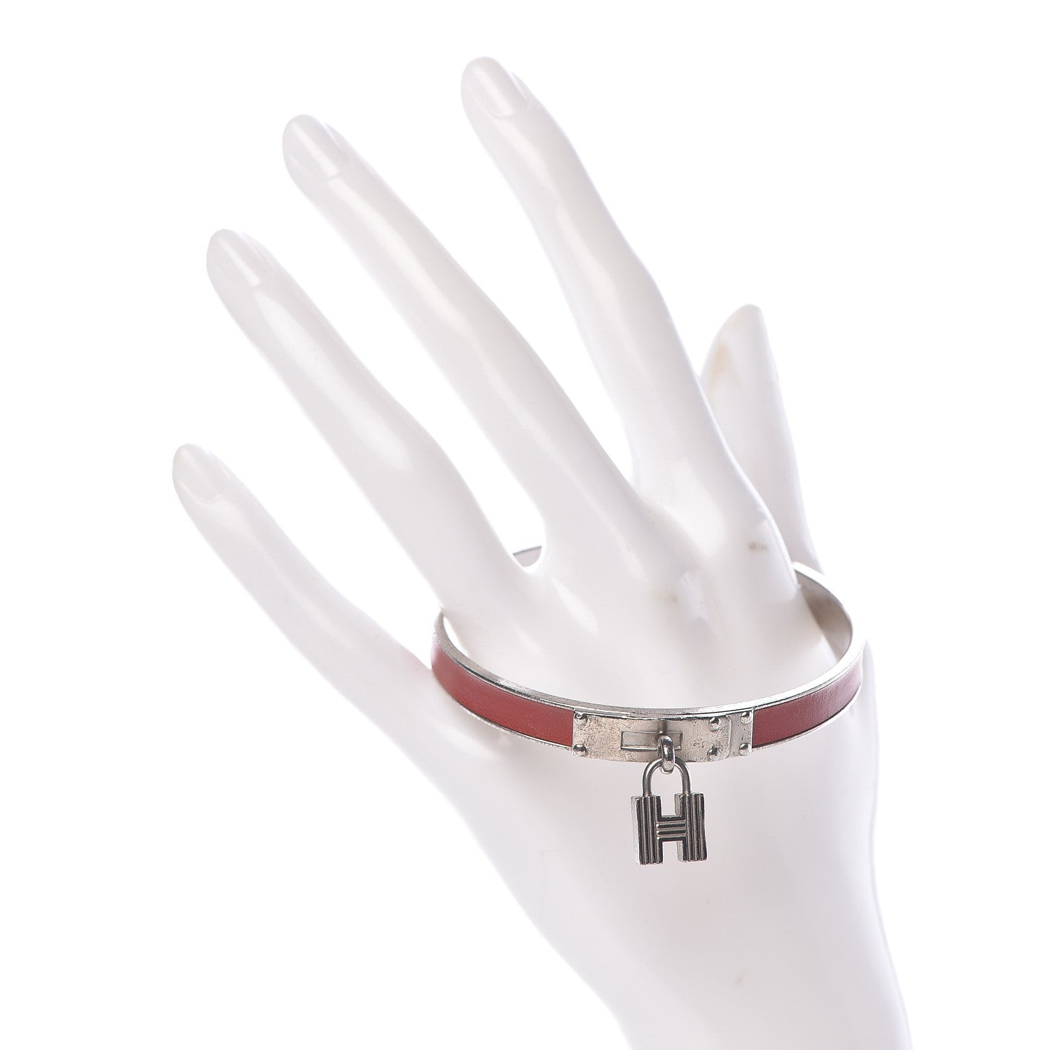 Hermes Chamonix Kelly Lock Cadena Bracelet 2 of 14