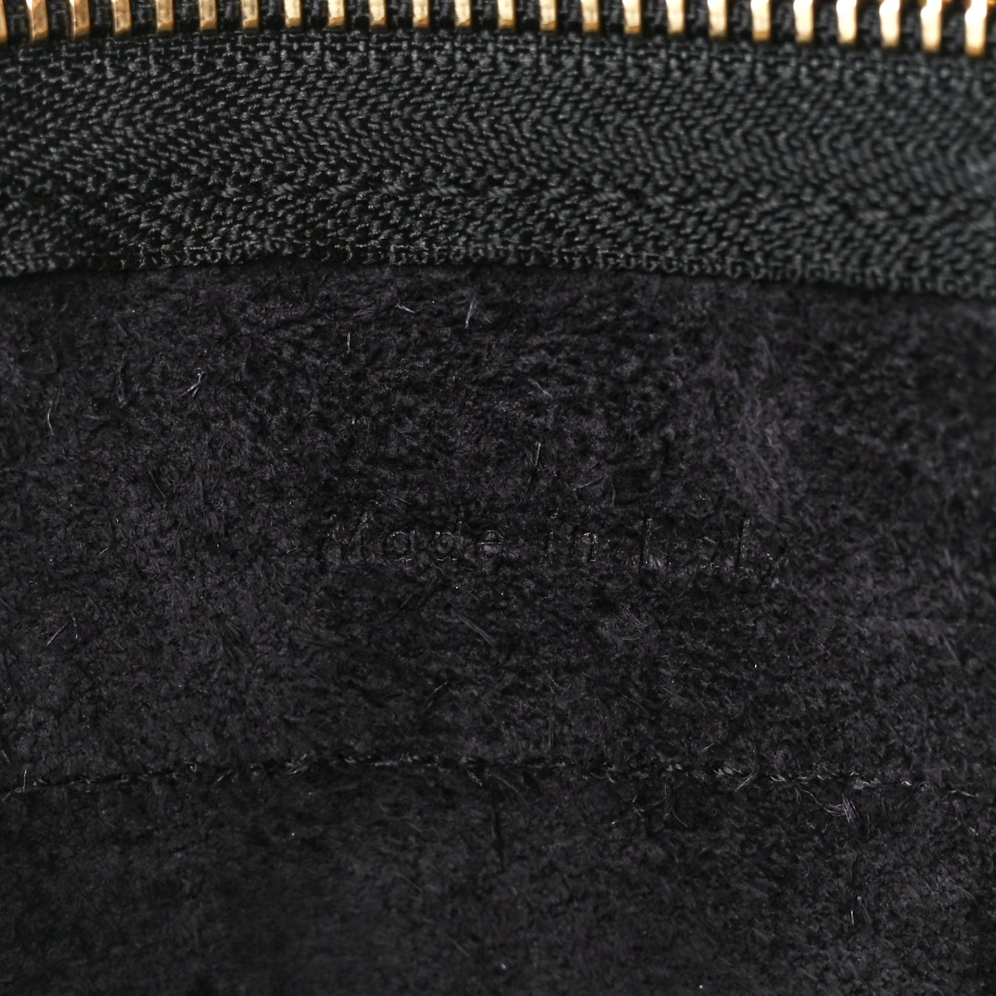 Grained Calfskin Nano Belt Bag Black