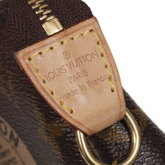 Monogram Complice Trunks and Bags Mini Pochette Accessories Beige