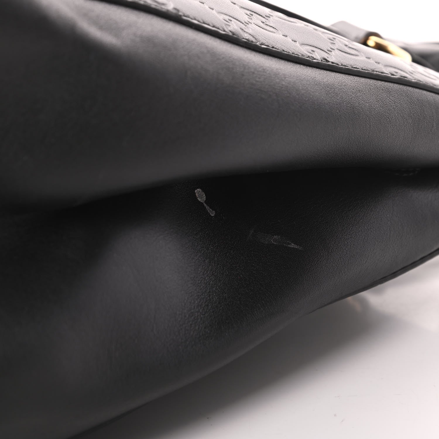 Gucci Soft Guccissima Signature Top Handle Tote Bag Black 15 of 17