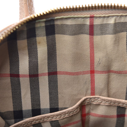 Burberry London Grainy Calfskin Small Greenwood Bowling Bag Light Nude 11 of 24