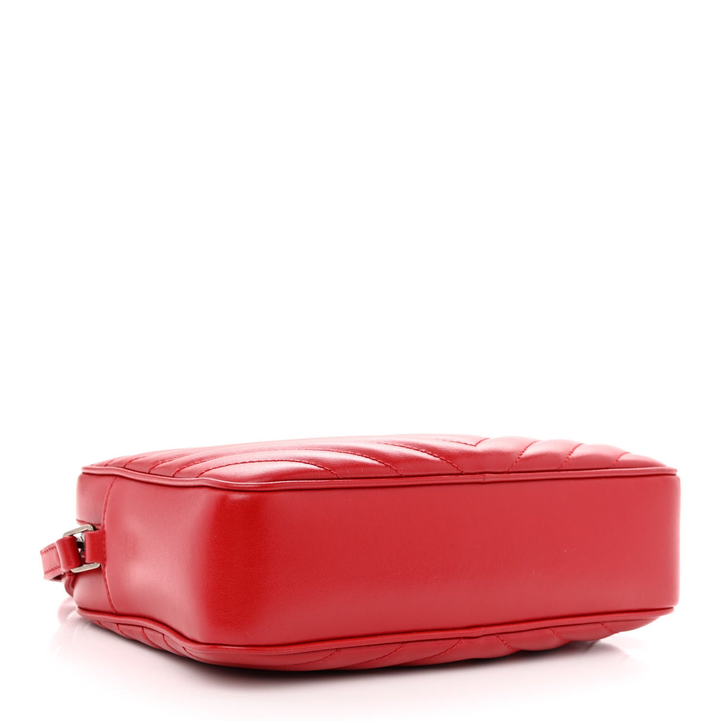 Calfskin Matelasse Monogram Lou Camera Bag Red