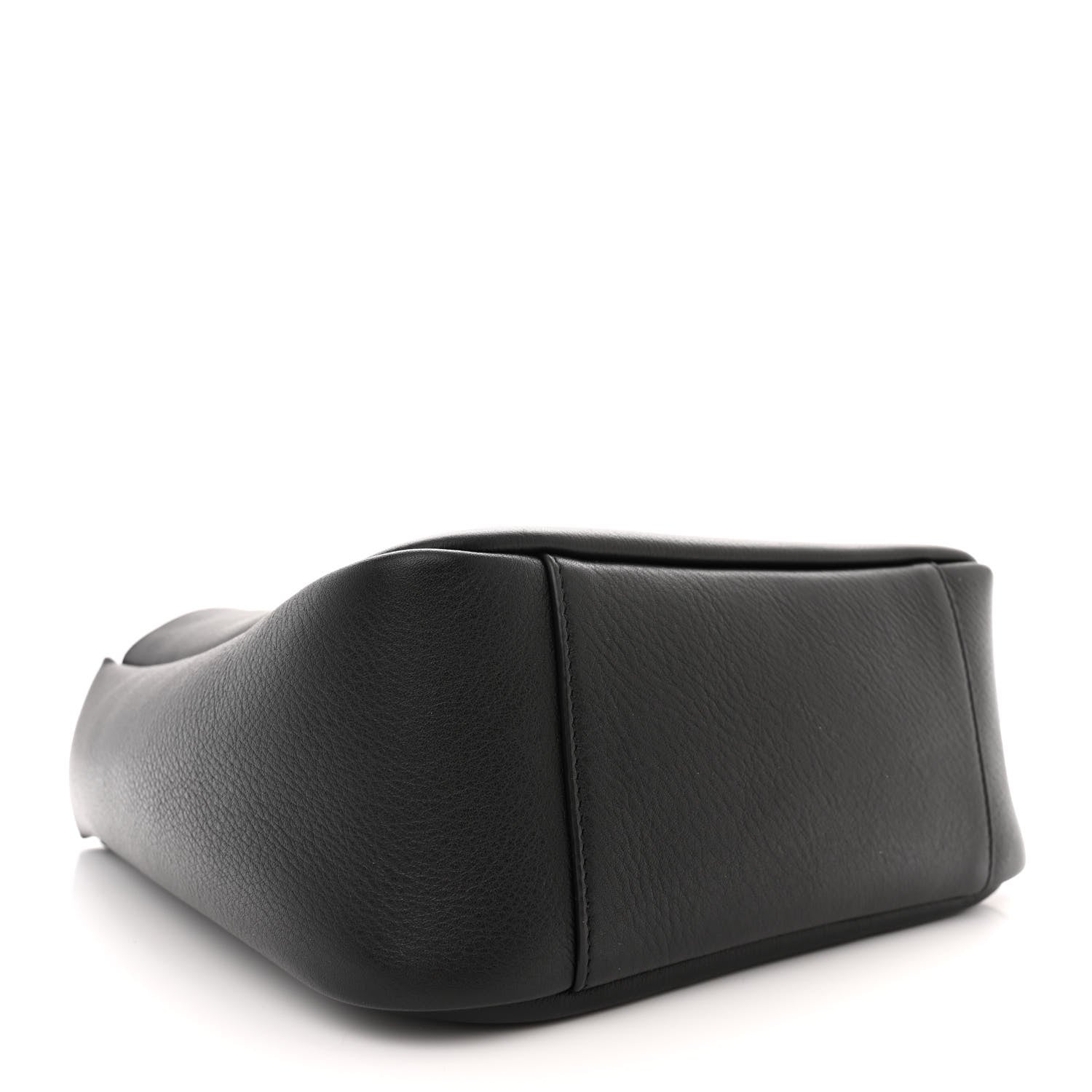 Saint Laurent Smooth Calfskin Small Le 5 A 7 Soft Hobo Black 4 of 10