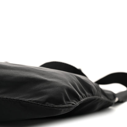 Prada Nylon Vela Flat Messenger Bag Black 9 of 9