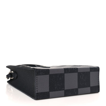 Louis Vuitton Damier Graphite Sac Plat XS Black 4 of 8
