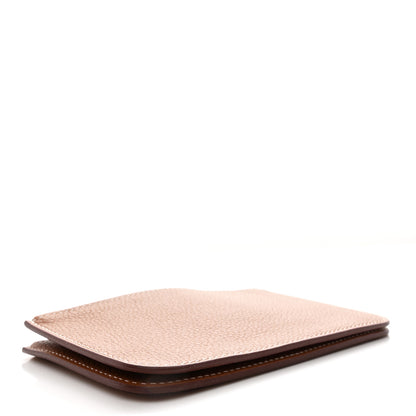Hermes Evercolor Zipengo Chain D'Ancre Card Holder Gold 4 of 9