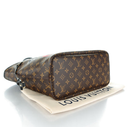 Louis Vuitton Monogram World Tour Neverfull MM 4 of 7