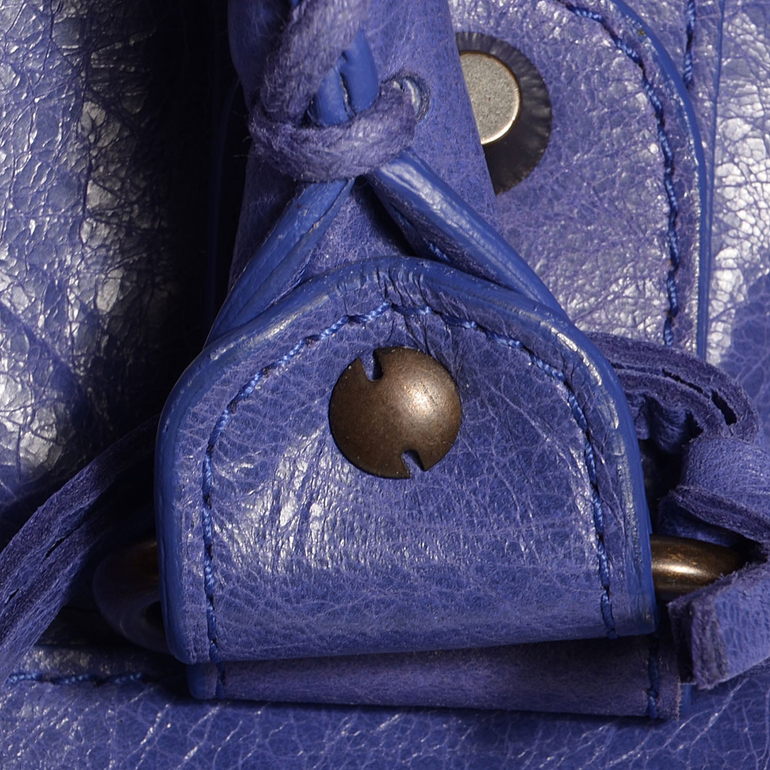 Balenciaga Agneau Classic Hardware Work Bleu Lavande 8 of 12