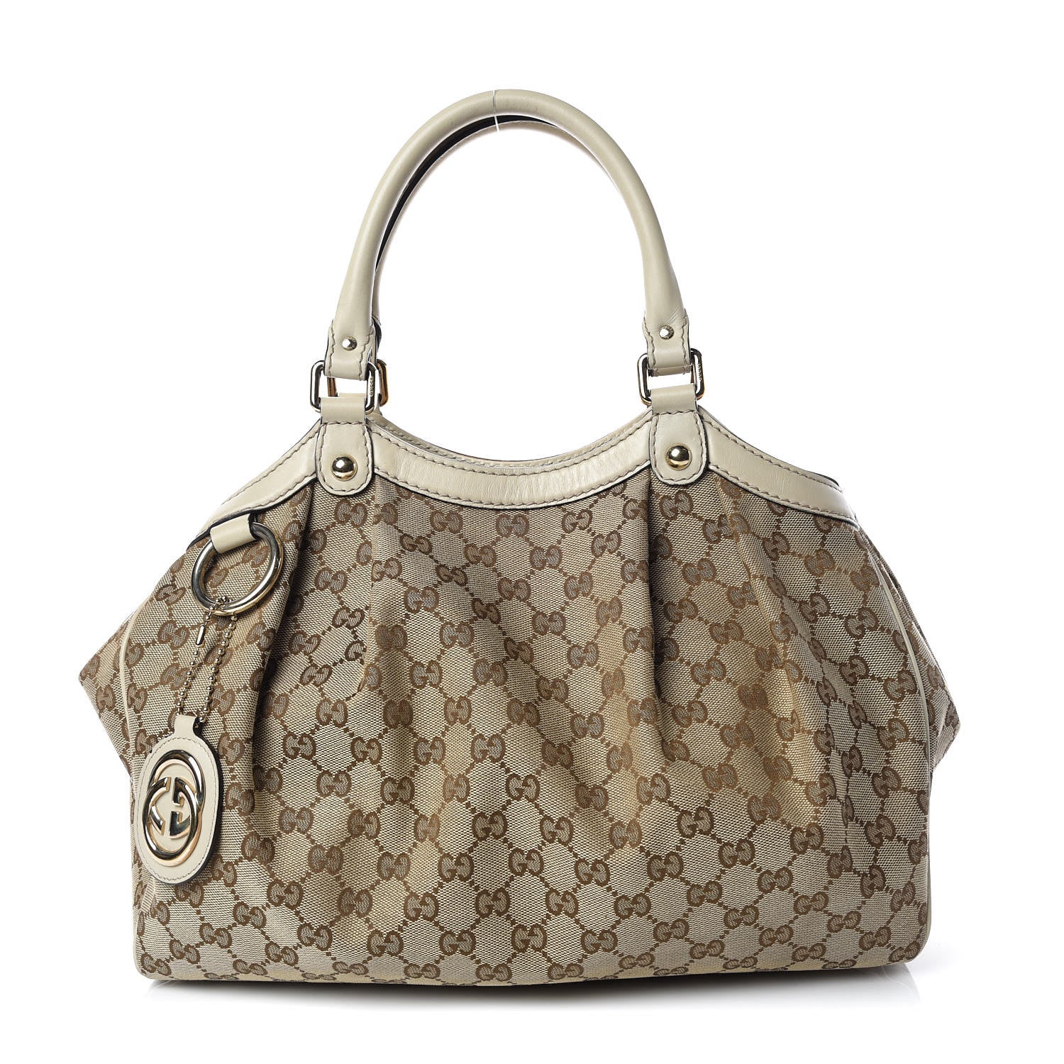 Gucci Monogram Medium Sukey Tote Off White 1 of 16