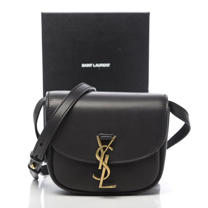 Saint Laurent Smooth Calfskin Mini Classic Monogram Kaia Satchel Black 14 of 15