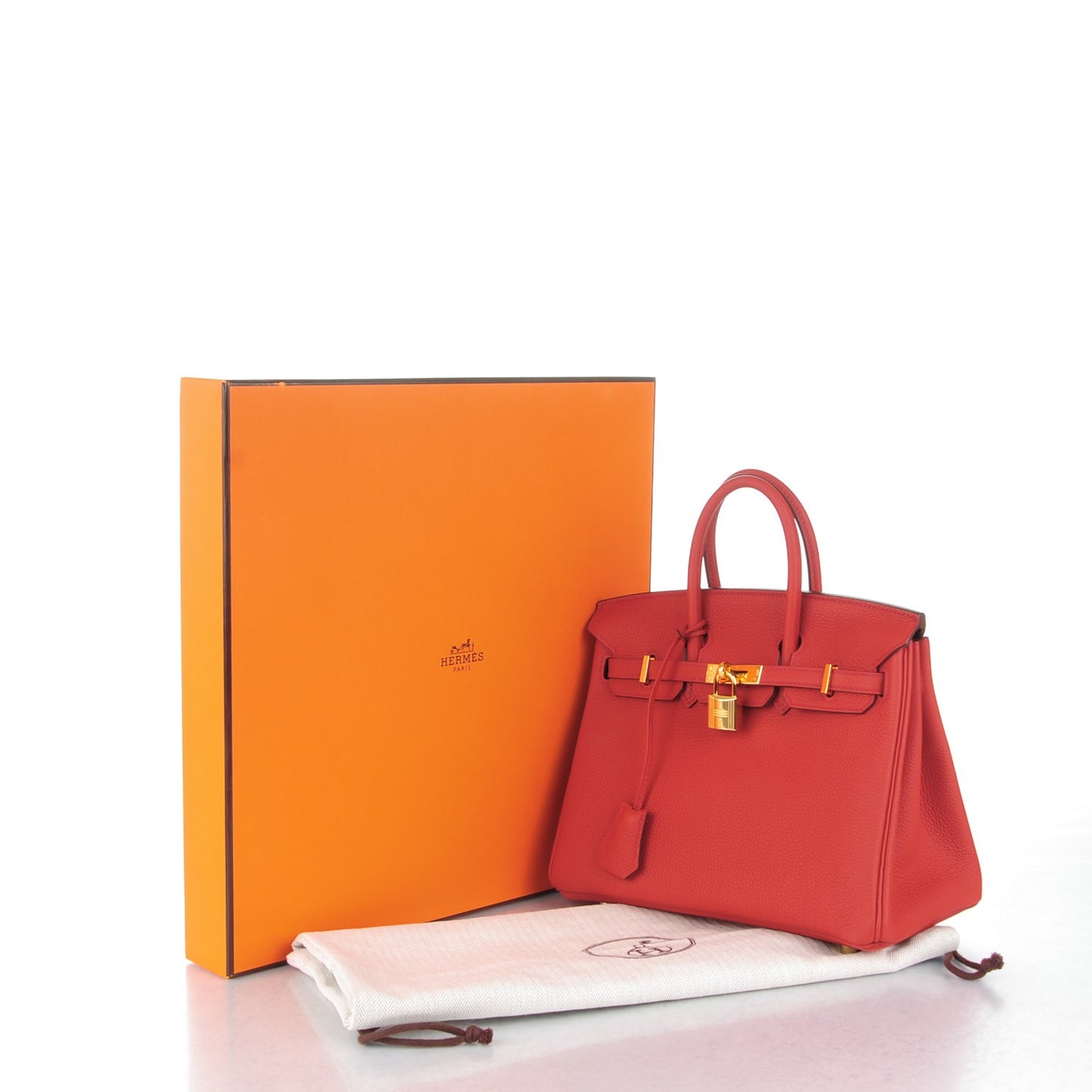 Togo Birkin 25 Geranium