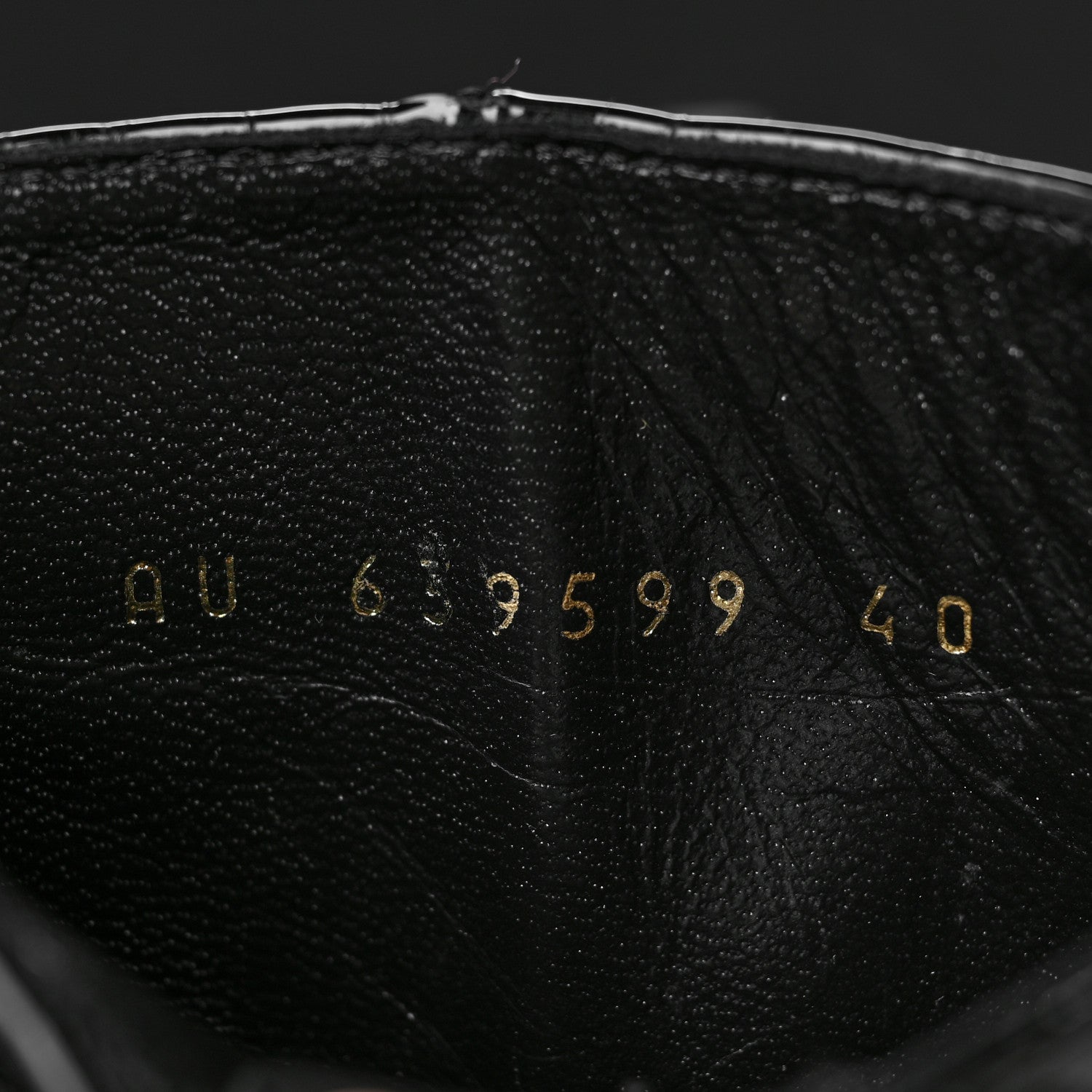 Saint Laurent Alligator Embossed Patent Calfskin Opyum 110 Ankle Boots 40 Black 9 of 10