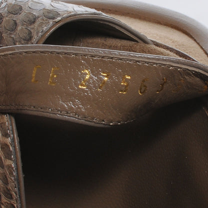 Saint Laurent Python Tribute 105 Sandals 36 Taupe 7 of 7