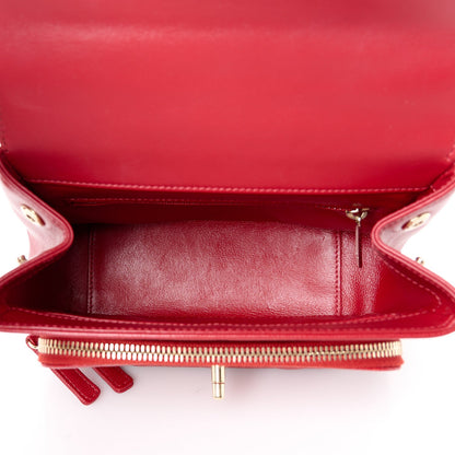 Chanel Caviar Quilted Small Business Affinity Flap Red 5 of 11