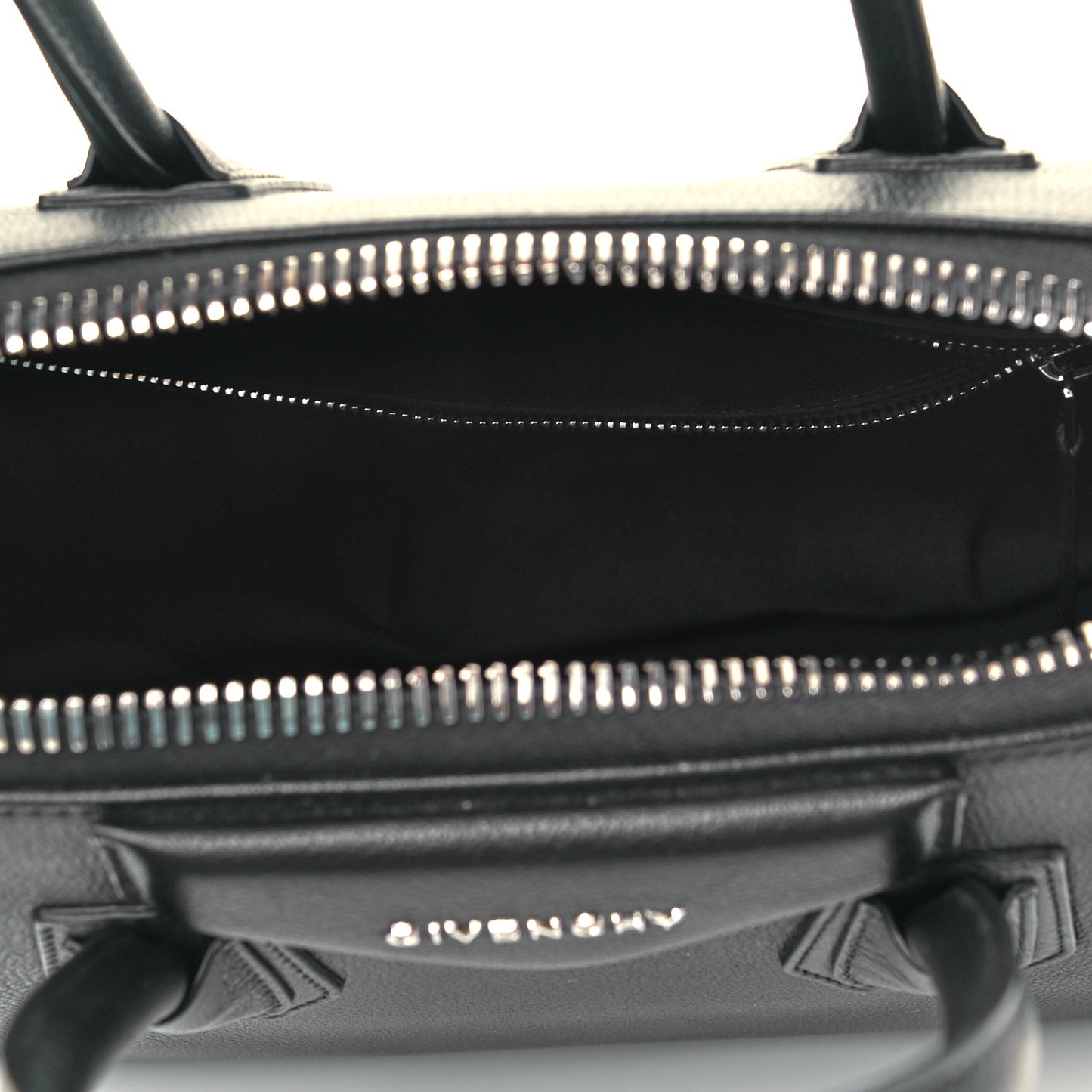 Sugar Goatskin Small Antigona Black