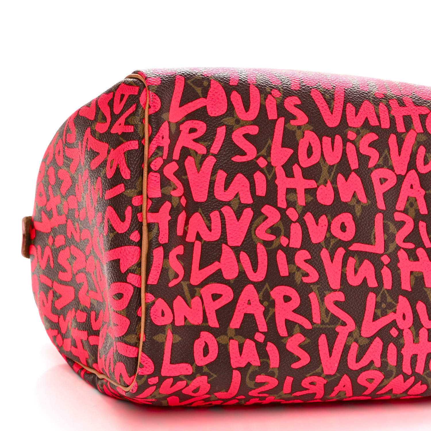Louis Vuitton Monogram Graffiti Speedy 30 Fuchsia 9 of 12